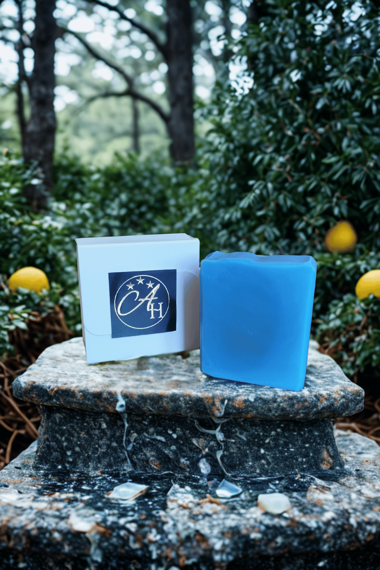 Savon Citron Cyprès - Cithare d'Apollon - Soin naturel fabriqué en France - Vif, Isère