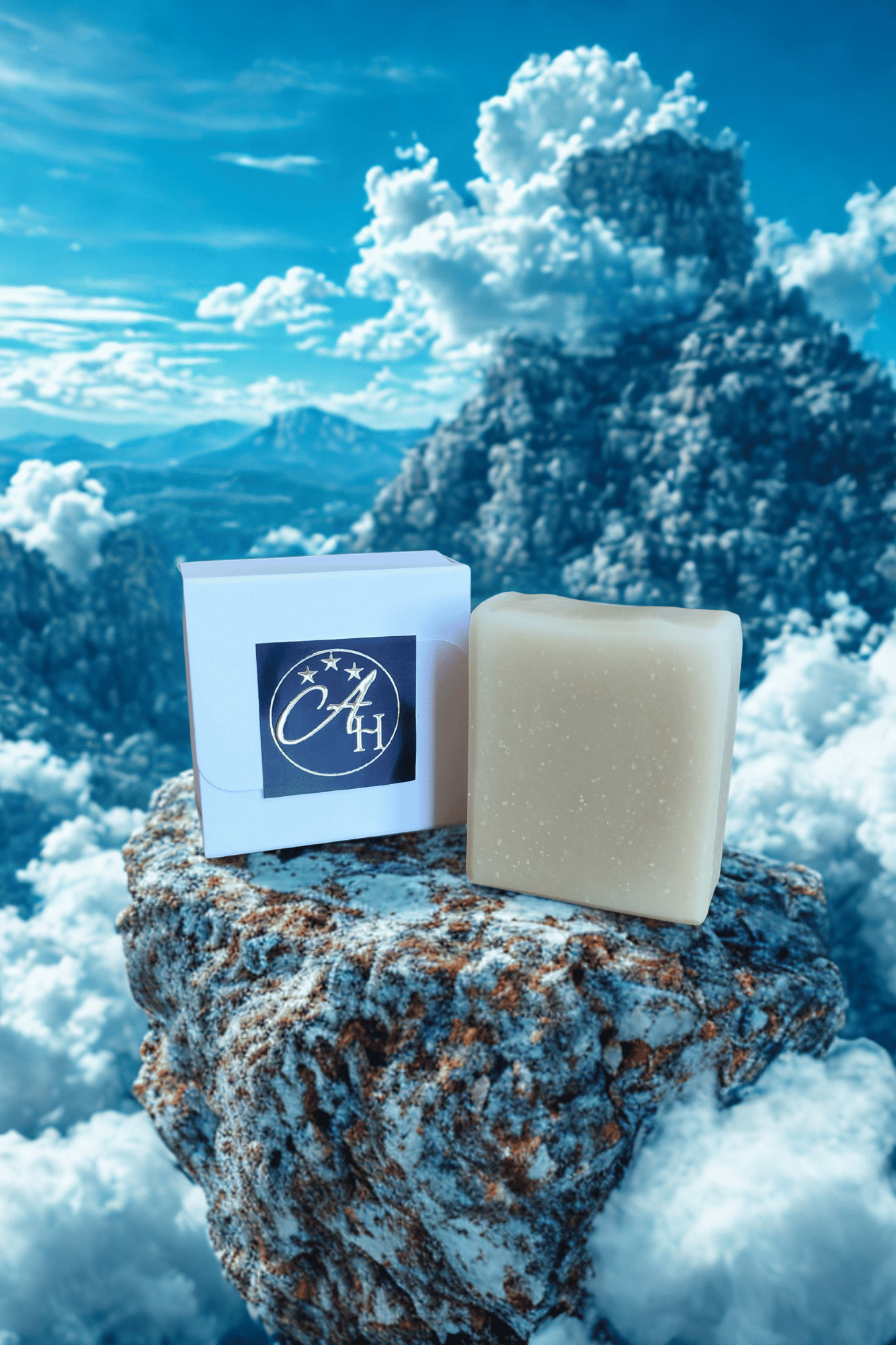 Savon Coton lacté - Nuage de Galaad - Soin naturel fabriqué en France - Vif, Isère